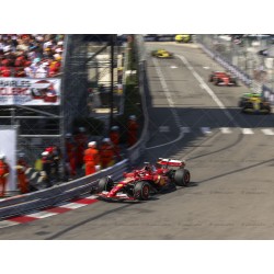 Formule 1 Ferrari n°16 piloté par Charles Leclerc au GP Monaco 2024