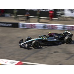 Formule 1 Mercedes n°44 piloté par Lewis Hamilton au GP Monaco 2024