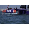 Bateau ocean fifty et son équipage lors de la med max