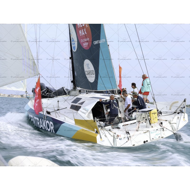 Bateau class 40 lors de la med max Bateau class 40 lors de la med max